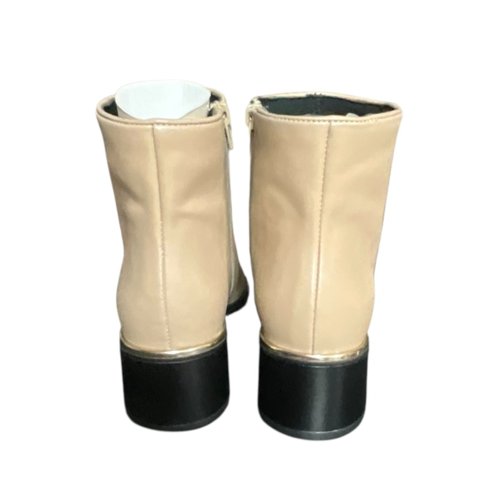 Italiana By Italian Shoemaker Boots Womens 8.5 Beige Zoriana Taupe Ankle Booties - Picture 8 of 16